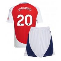 Camisa de Futebol Arsenal Jorginho Frello #20 Equipamento Principal Infantil 2024-25 Manga Curta (+ Calças curtas)